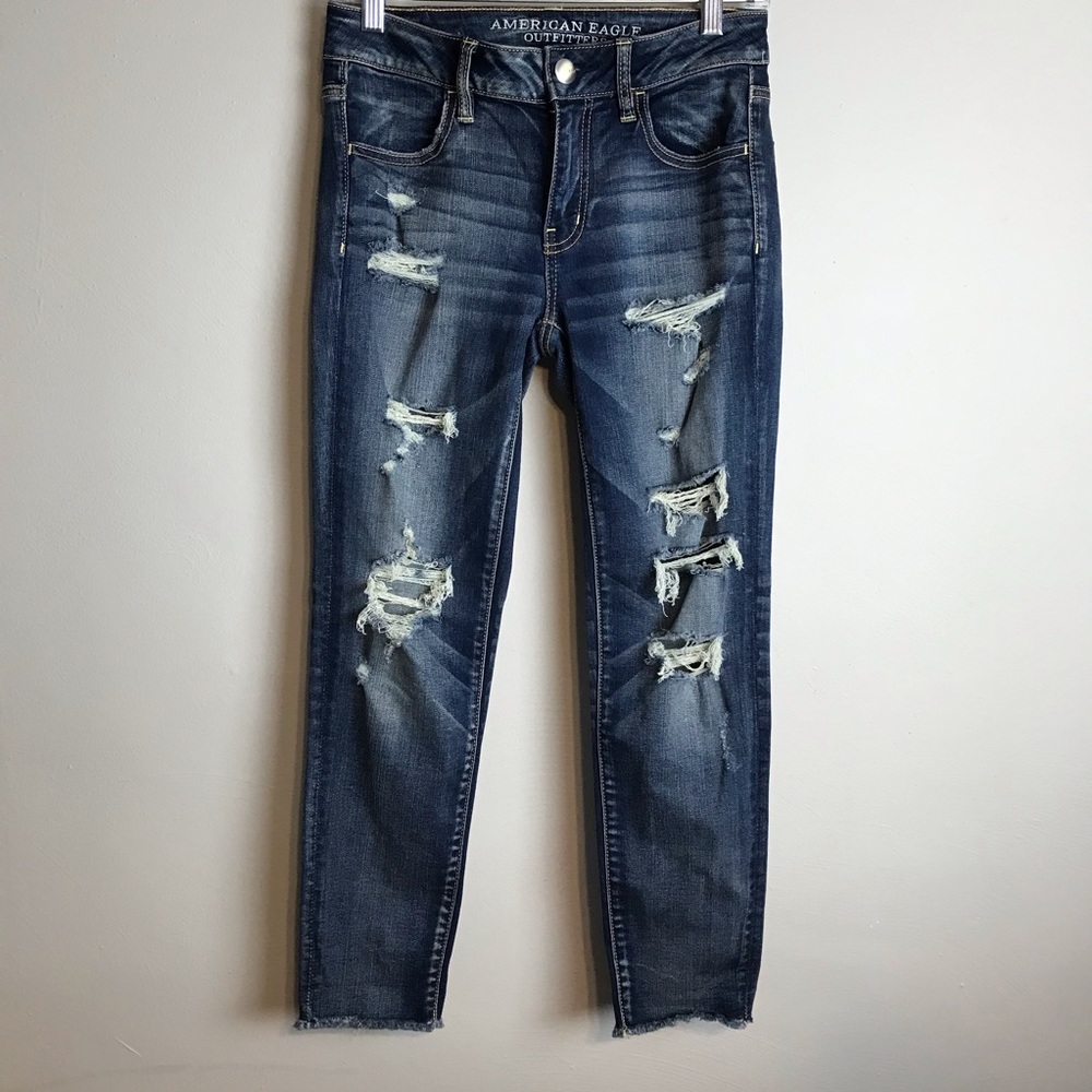 American Eagle Jegging Crop Size 4 R